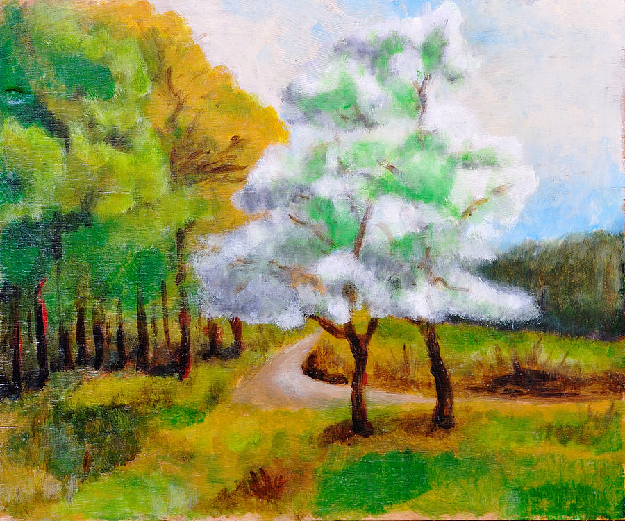 Spring Painting by Martin Capek