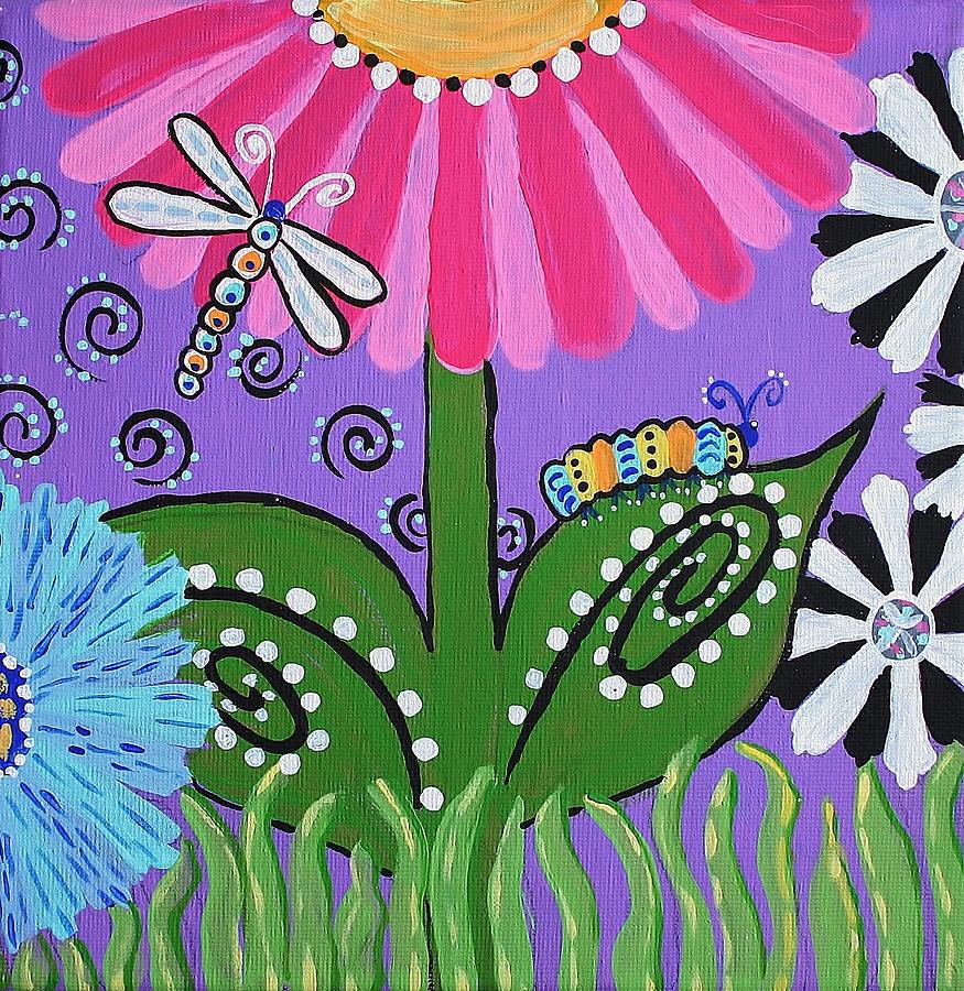 Spring Joy 1 Painting by Kelly Nicodemus-Miller