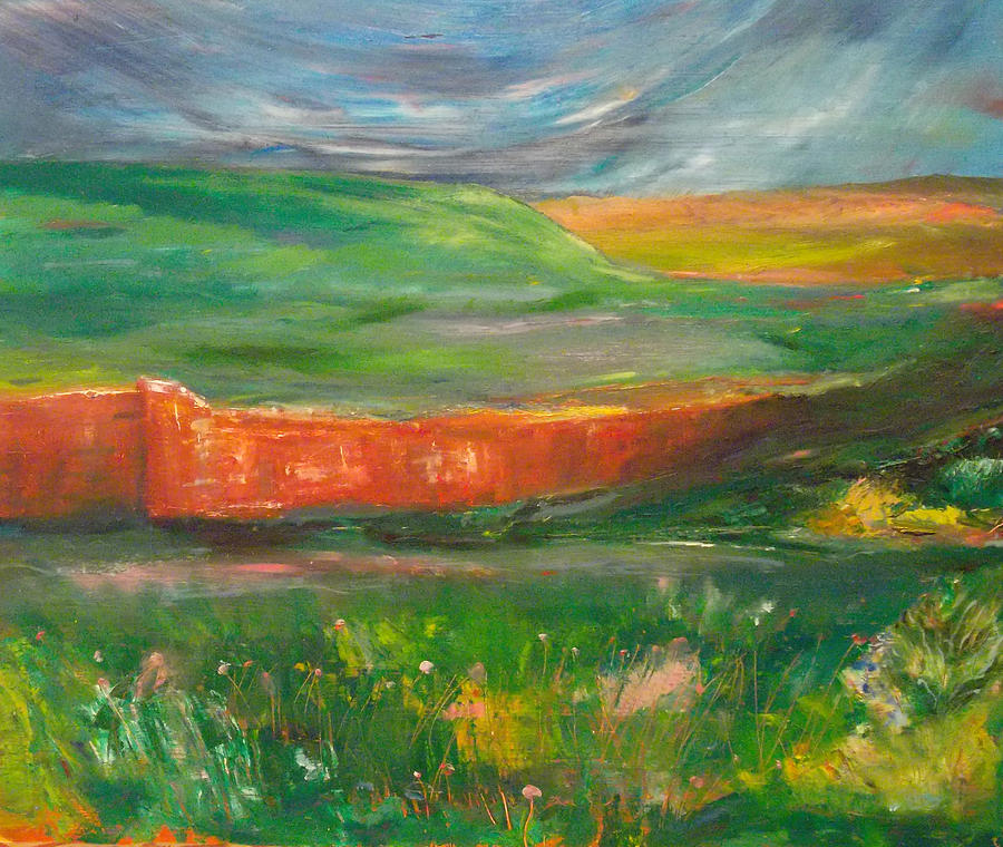 Spring Mesa Painting by Susan  Esbensen