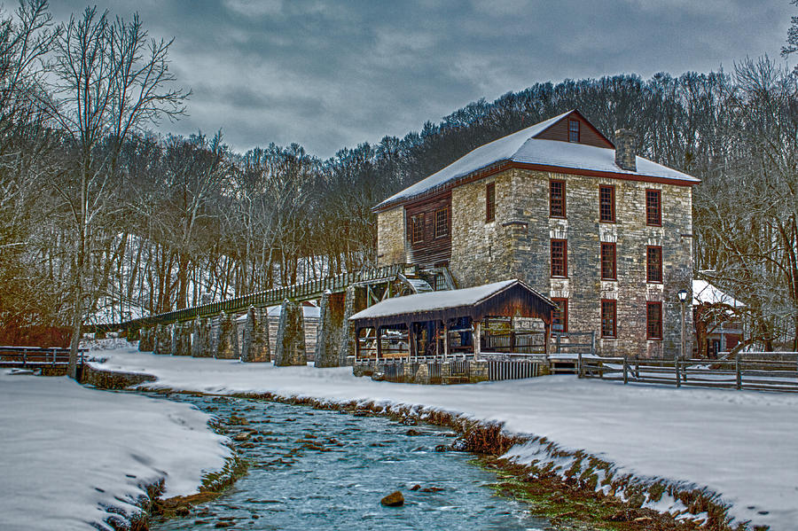 Spring Mill  Photograph by Michael J Samuels