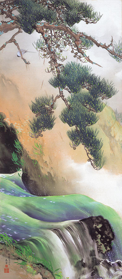 Nature Painting - Spring of Mountain by Yamamoto Shunkyo