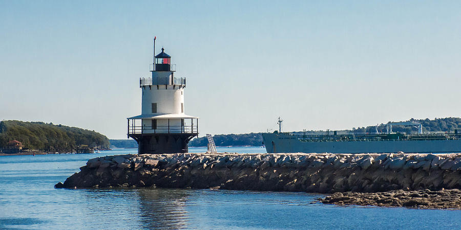 Spring Point Ledge Light 7P00188 Photograph by Guy Whiteley