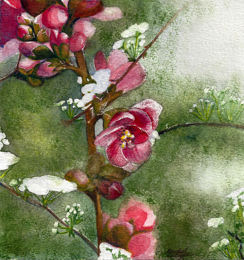 Spring Painting - Spring by Rachel Osteyee