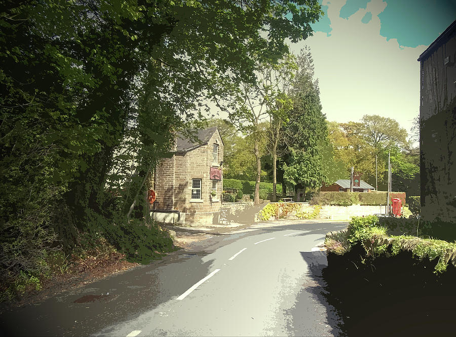 Spring Scene At Millthorpe, Spring Scene At Millthorpe Drawing by Litz Collection Fine Art America