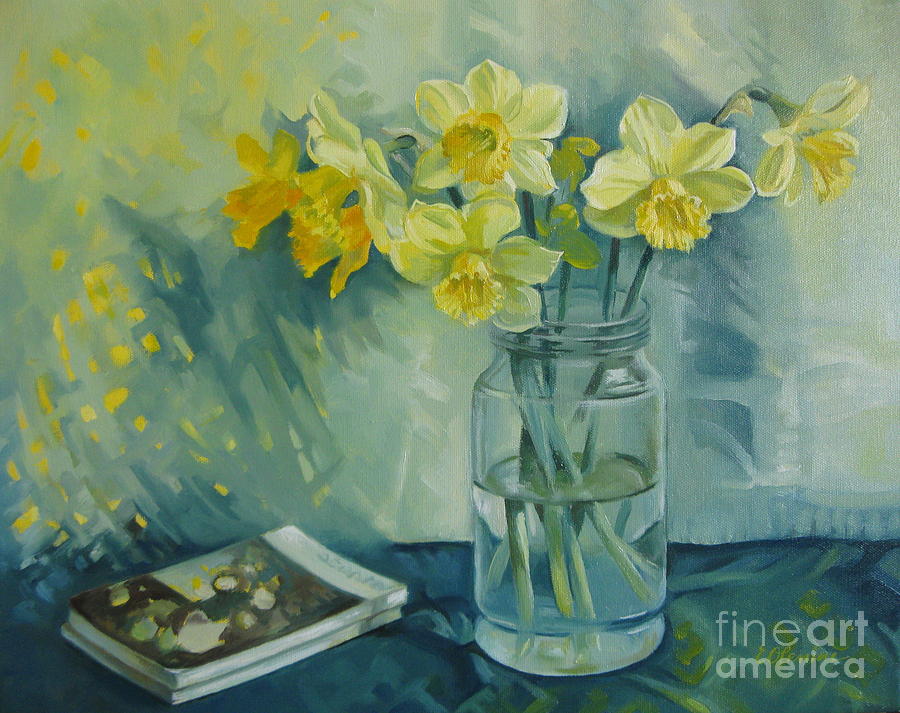 Spring smile Painting by Elena Oleniuc