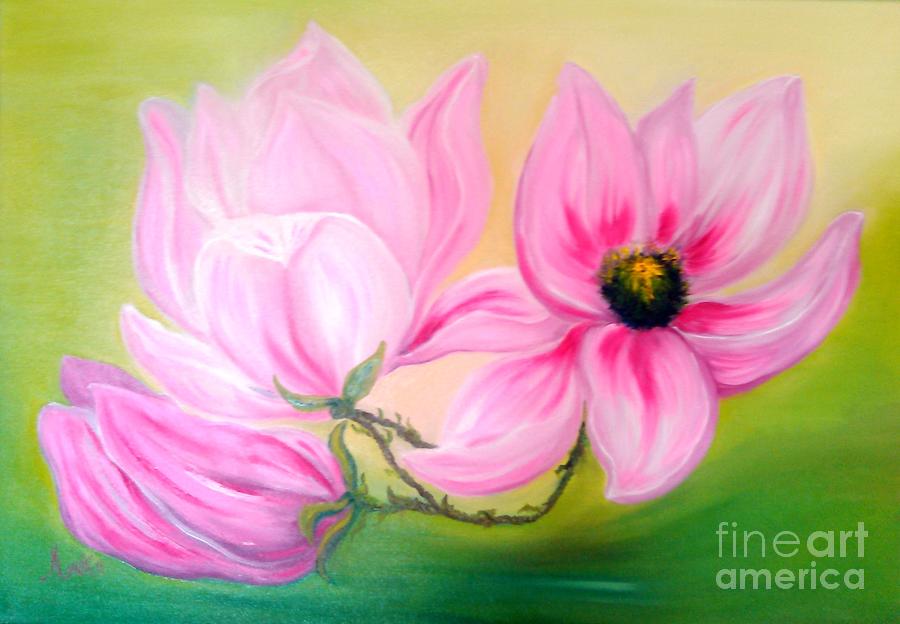 Spring Painting - Spring symphony by Monica  Cristea