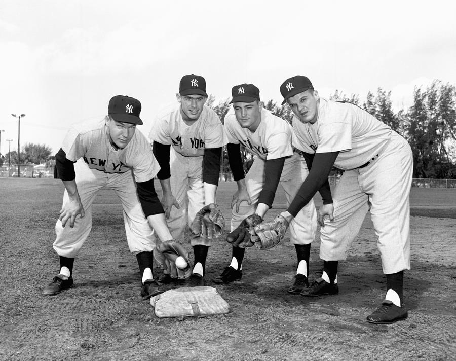 Spring Training - New York Yankees Photograph by Kidwiler Collection Spring Training - New York Yankees Photograph by Kidwiler Collection