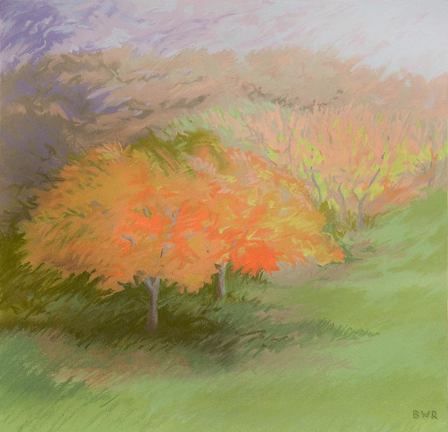 Spring Pastel - Spring Trees by Bruce Richardson Spring Pastel - Spring Trees by Bruce Richardson