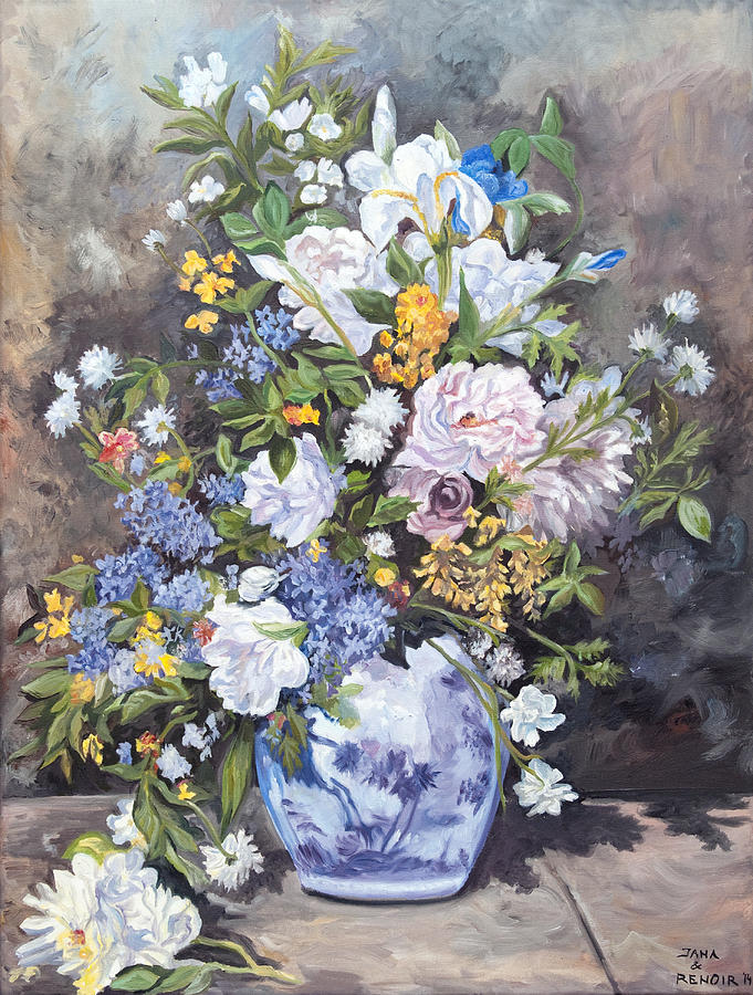 Spring Vase Painting