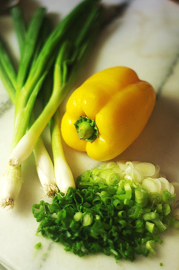 Spring Vegetables Yellow And Green Photograph by Suzanne Powers