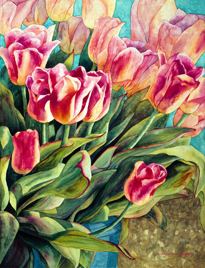 Spring Winds Painting by Lynda Hoffman-Snodgrass
