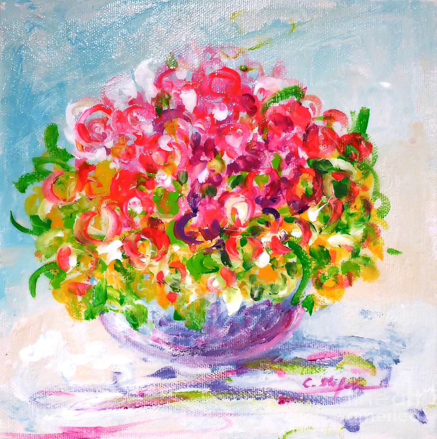 Spring Wishes Painting by Cristina Stefan