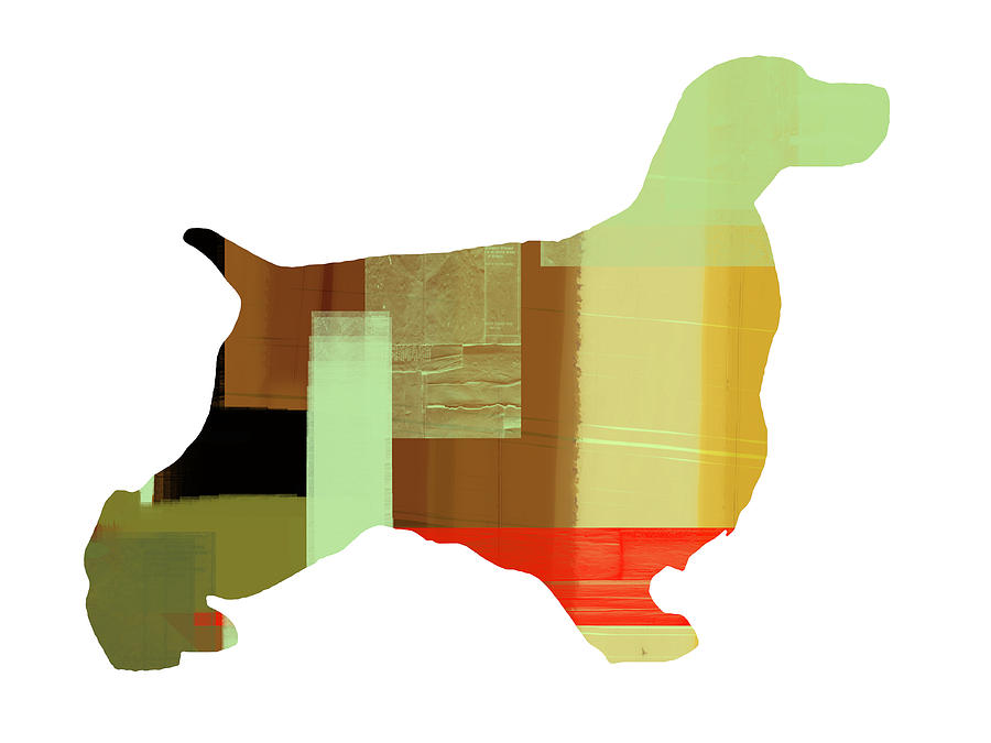 Dog Painting - Springer Spaniel  by Naxart Studio