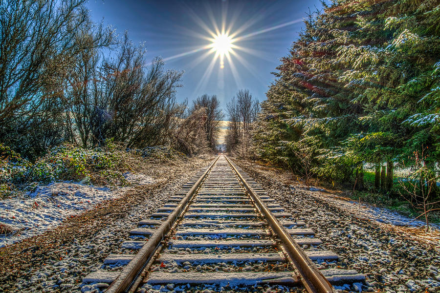 Springhetti Railroad Tracks Photograph by Spencer McDonald
