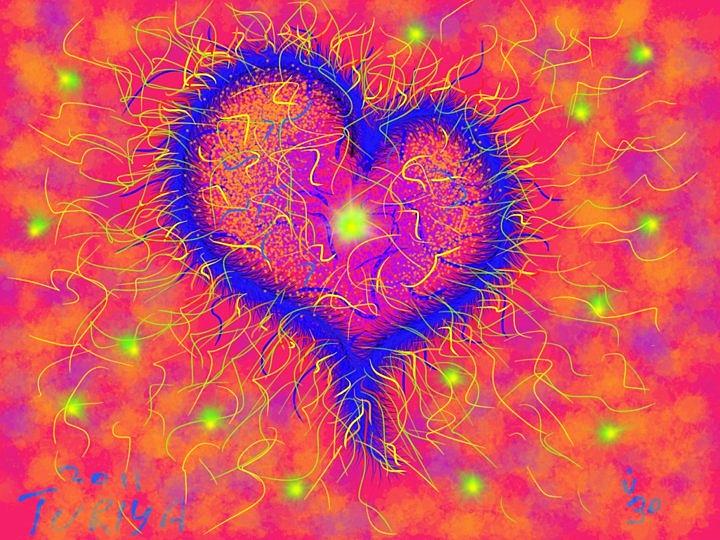 Springin Heart Digital Art by Greg Liotta