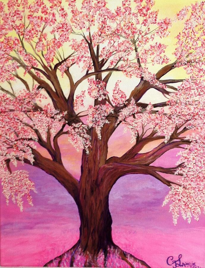 Springtime Blossom Painting by Connie Lawrie - Fine Art America