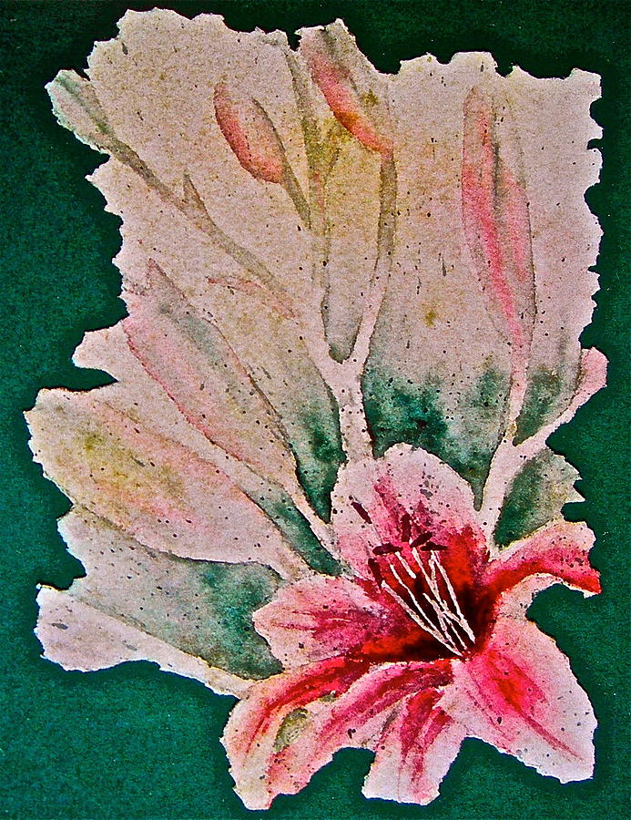 Springtime Buds Painting by Carolyn Rosenberger