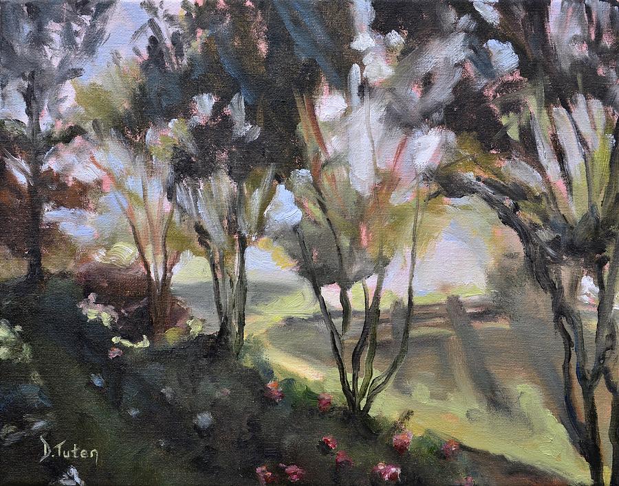 Springtime Painting by Donna Tuten