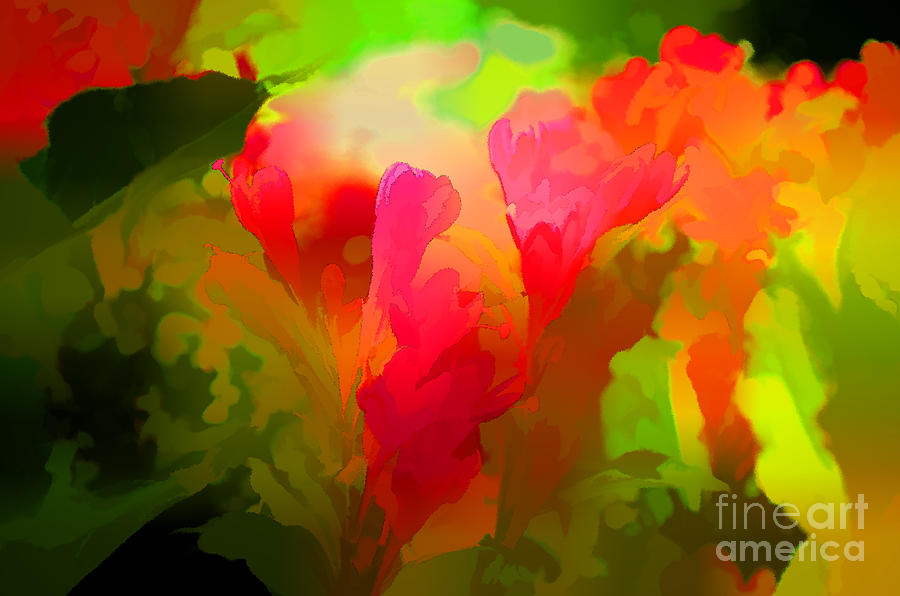 Springtime Flowers Abstract Photograph by Luther Fine Art