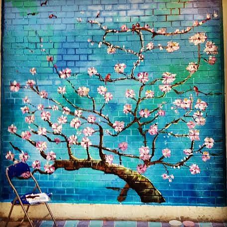 Springtime in Macpherson Painting by Belinda Low
