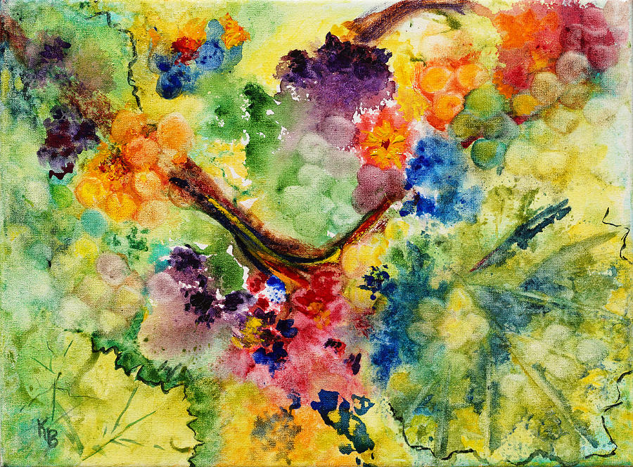 Springtime Painting by Karen Fleschler