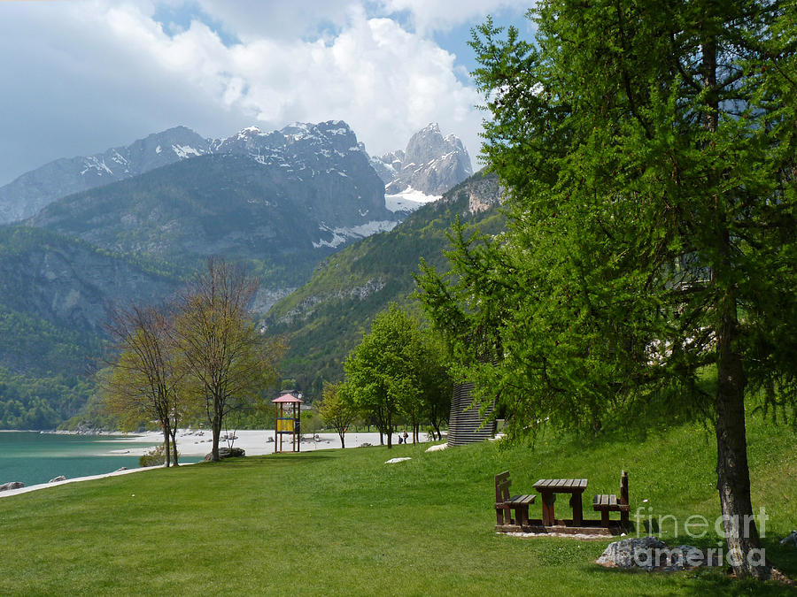 Springtime in Molveno - Italy #1 Photograph by Phil Banks