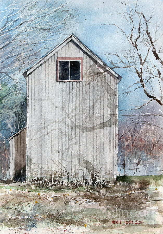 Springtime Painting by Monte Toon