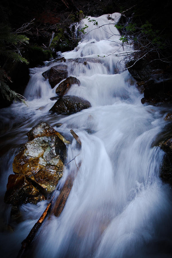 Springtime Waterfall Photograph by Athena Mckinzie