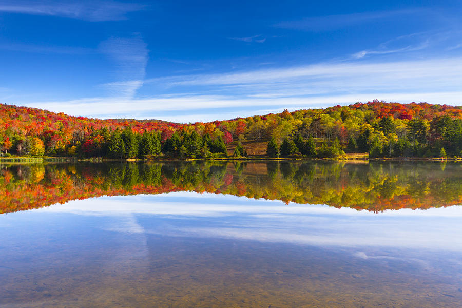 Spruce Knob Lake Photograph by William Groah - Fine Art America