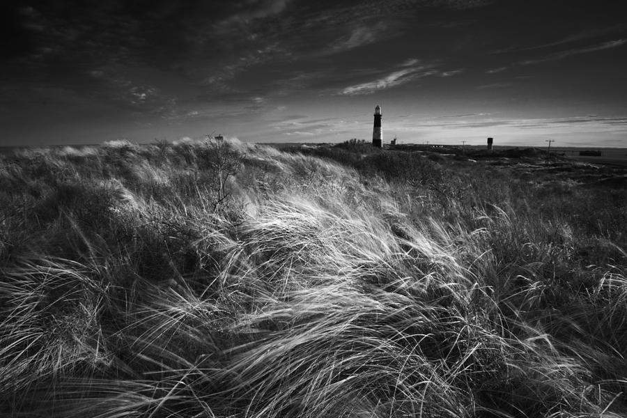 Beach Photograph - Spurn point light house by Leon Conway