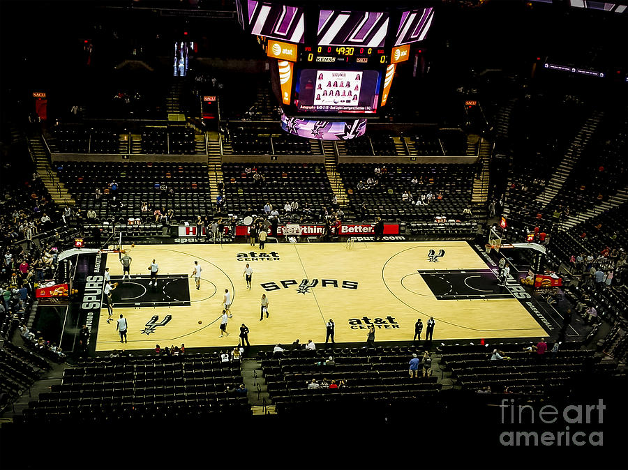 San Antonio Photograph - Spurs At Home by Ken Johnson