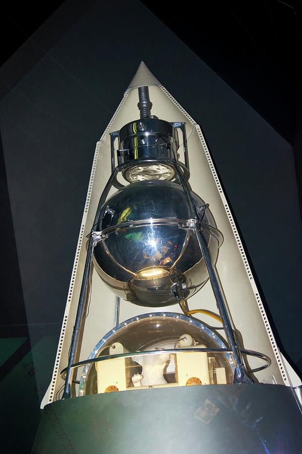 Space Photograph - Sputnik 2 Engineering Model. by Mark Williamson