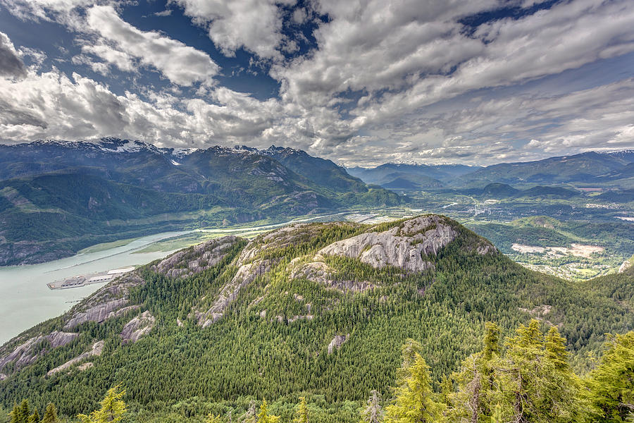 Squamish Chief from Sea to Sky Gondola Photograph by Pierre Leclerc Photography