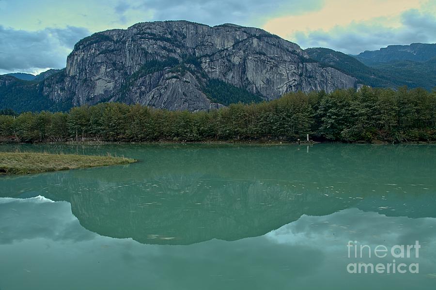 Squamish Chief  Reflections In British Columbia Photograph by Adam Jewell
