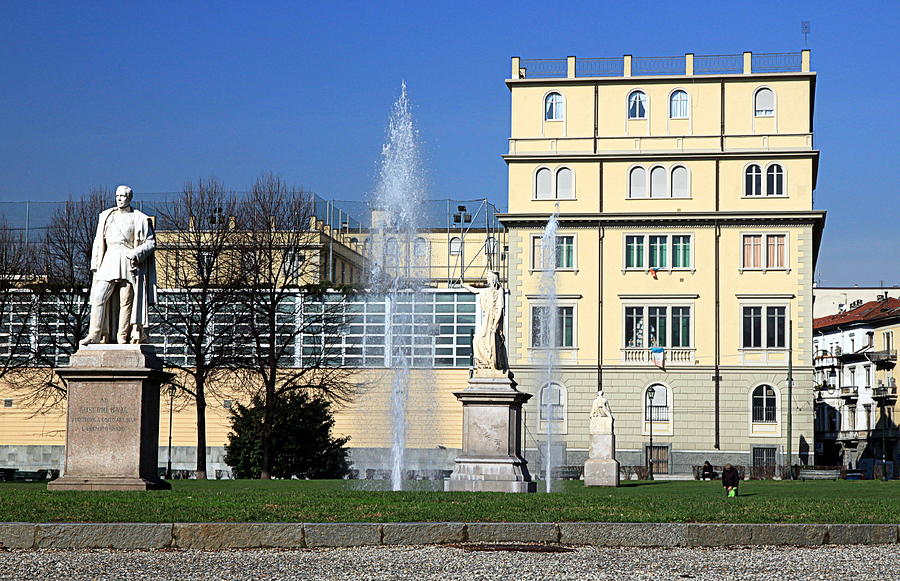 Square and Statues Photograph by Valentino Visentini Pixels