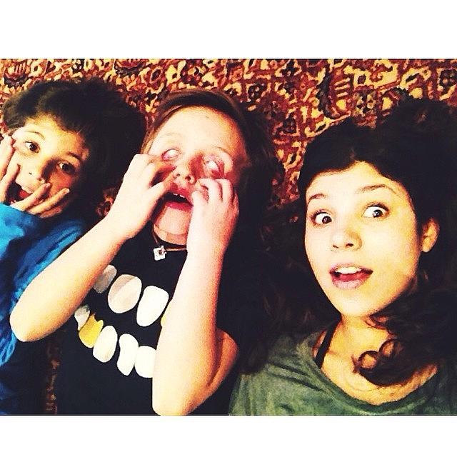 Fun Photograph - #squaready #family #fun #selfie by Mackenzie Klin