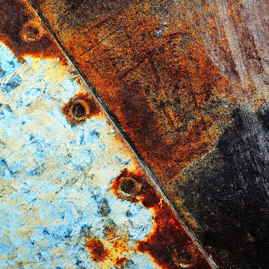 Abstract Photograph - Squared Away by Tom Druin