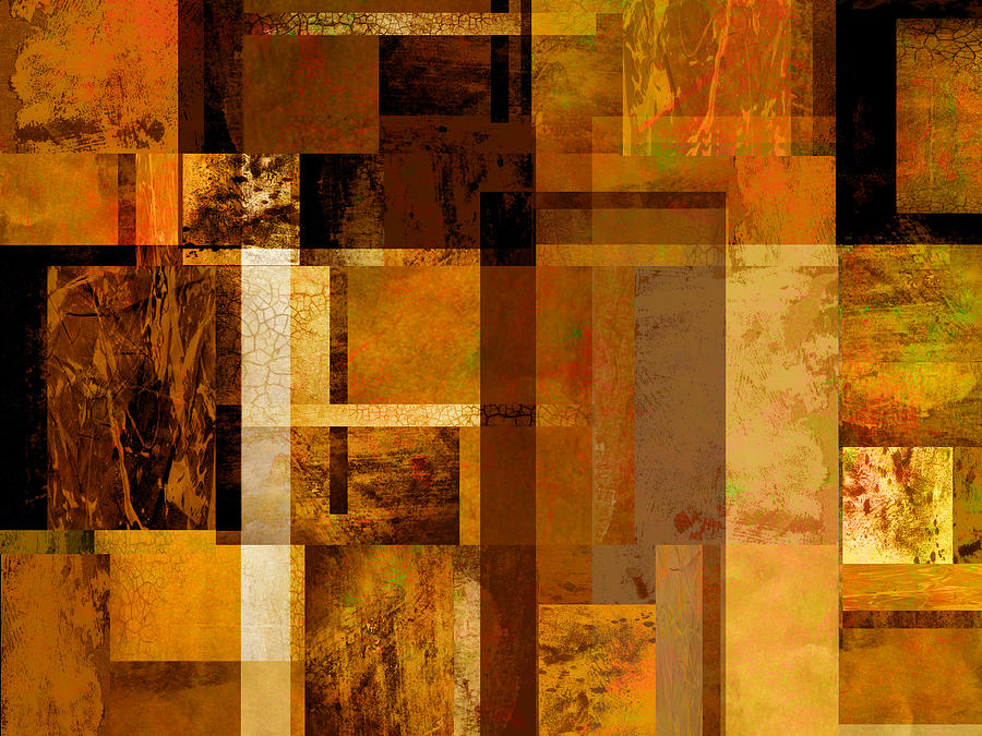 Squares and Rectangles Digital Art by Ann Powell