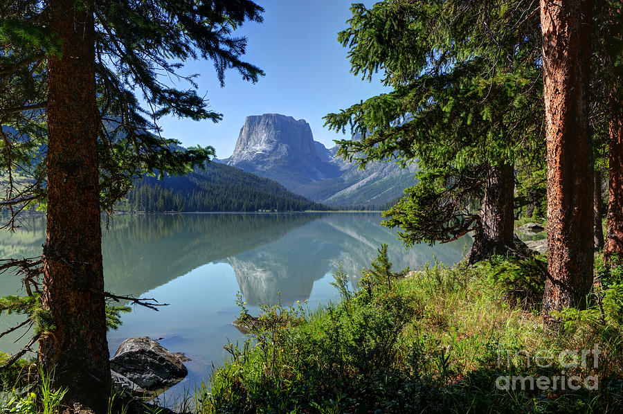 Squaretop Mountain - Wind River Range Photograph by Gary Whitton