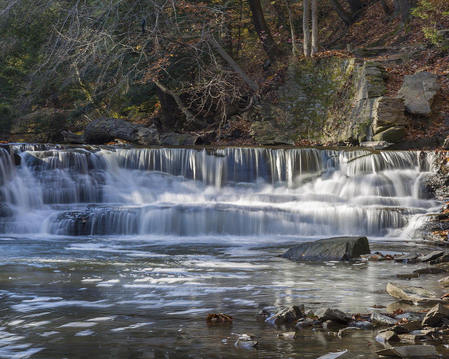 Squaw Rock - Chagrin River Falls #2 Photograph by Jack R Perry