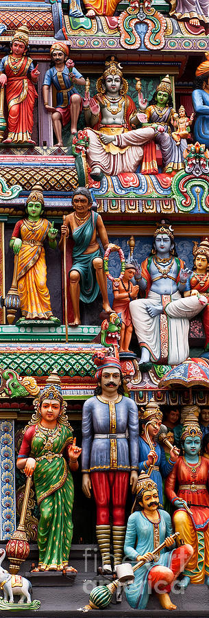Sri Mariamman Temple 03 Photograph by Rick Piper Photography