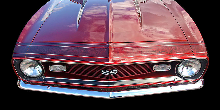 SS Camaro Grille 1968 Photograph by Gill Billington