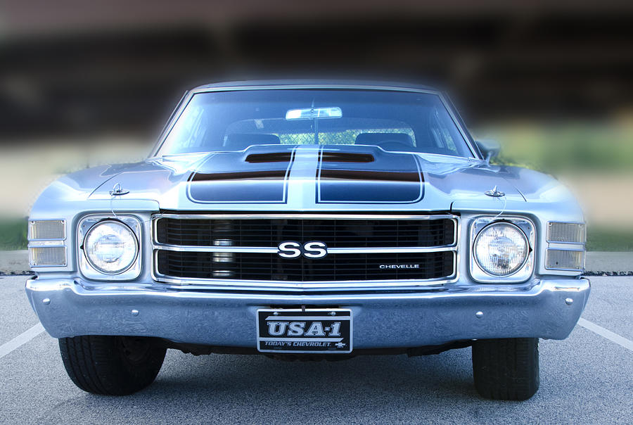 SS Chevelle - Muscle Car Photograph by Bill Cannon