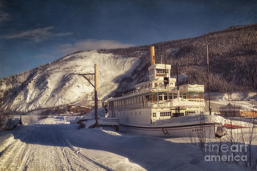 Transportation Photograph - S.S. Keno Sternwheel Paddle Steamer by Priska Wettstein