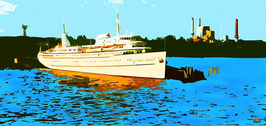 SS Milwaukee Clipper Painting by CHAZ Daugherty