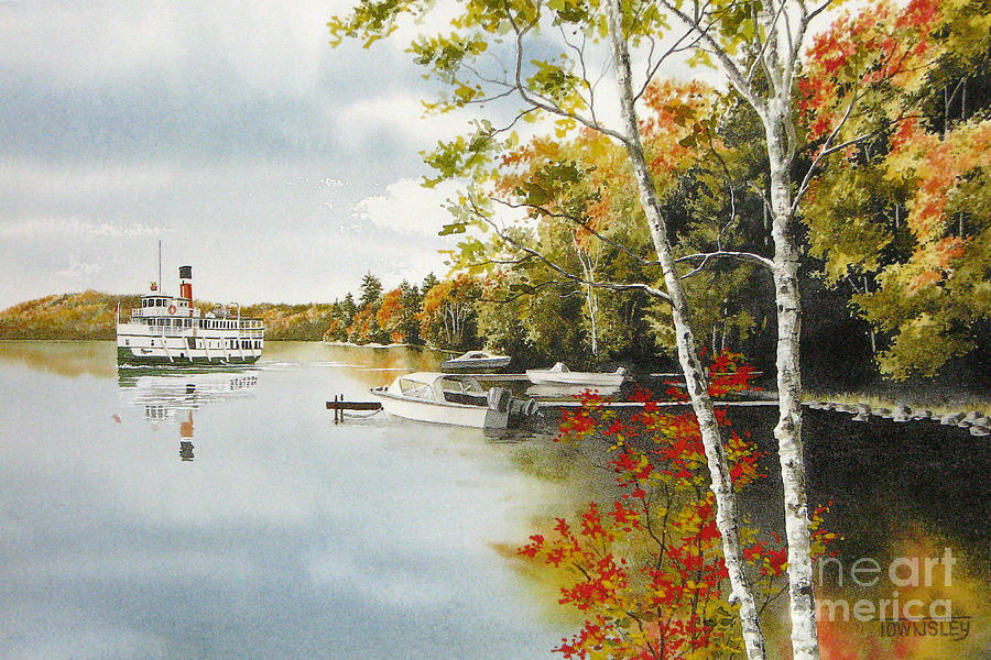 Tree Painting - S.S. Seguin by Frank Townsley