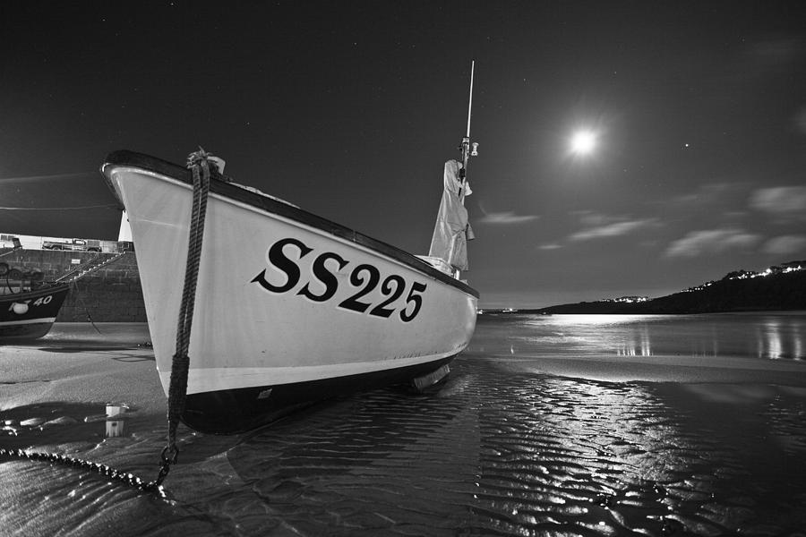 Boat Photograph - SS225 Mono by Andrew Steel