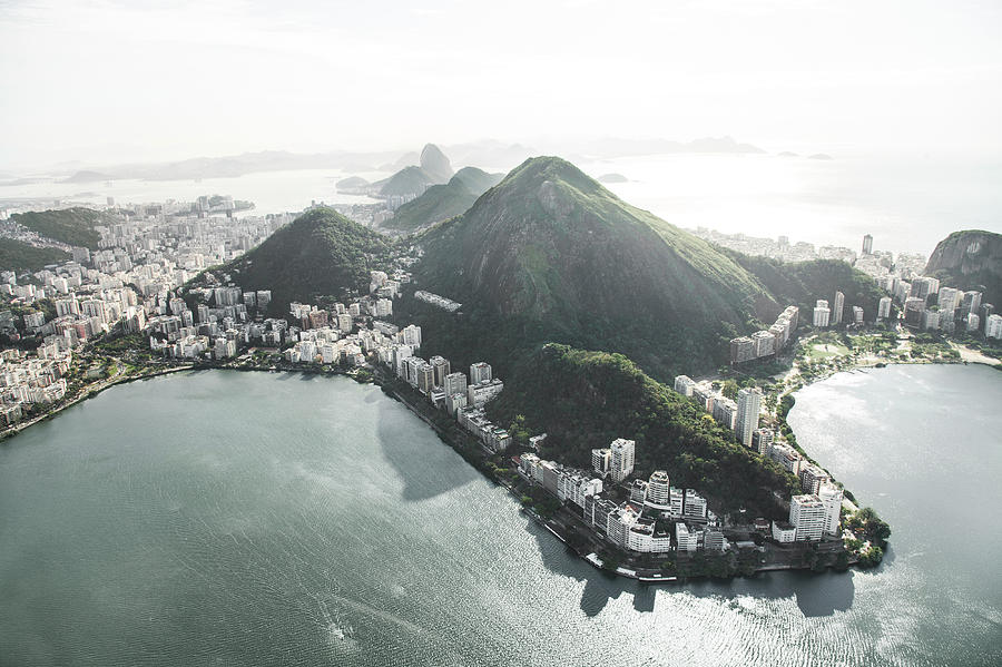 Ssunny View Of Rio De Janeiro Bay Photograph by Christian Adams