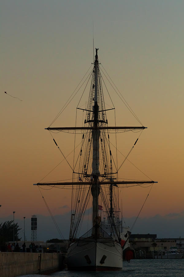 S S V  Corwith Cramer in Key West Photograph by Ed Gleichman