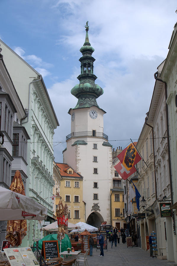 St . Michaels Gate in Bratislava Photograph by Caroline Stella